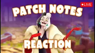 Patch Notes REACTION | DISNEY DREAMLIGHT VALLEY