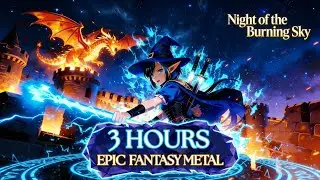 Night of the Burning Sky | Epic Fantasy Metal Music | Battle Music