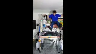 The CNC Night Rider rides on Precision Lead Screws - Might in Motion