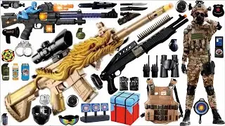 Unboxing mystery packages, GTA 6 Inspired Toy Gun in Real Life!