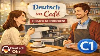 Deutsch lernen: Im Café (C1) Dialog