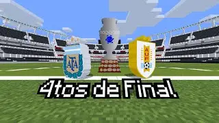 Argentina vs Uruguay (4tos de Final) ‐ Copa Am&eacute;rica de Minecraft 2026