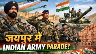 Jaipur Mein Garja Indian Army Parade 🇮🇳 | Shaan, Shakti Aur Samman #indianarmy #indianarmyparade