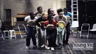 In rehearsals for The Scottsboro Boys Parallel Production at the Young Vic