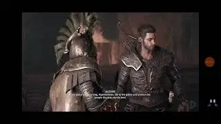 combat contre agamemnon et heracles : ac odyssey