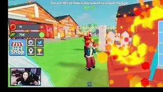 Fiery plays - Firefighter Simulator - Roblox