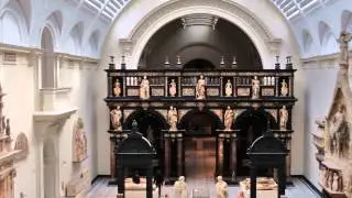 Victoria &Albert Museum visit 2 HEREFORD SCREEN AND METALWORK