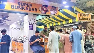 Famous Super Bunkabab @ Super Biryani and Bun Kabab House SBBH, Outram Road, Pakistan Chowk