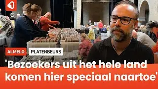 Bezoekers uit alle windstreken komen naar Almelo voor platenbeurs in Theater Hof 88