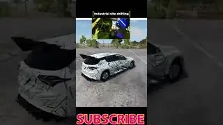 Industrial Site Drifting | BeamNG Drive