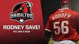 Fernando Rodney Picks Up His First Home Save for the Hamilton Cardinals (6/6/25)