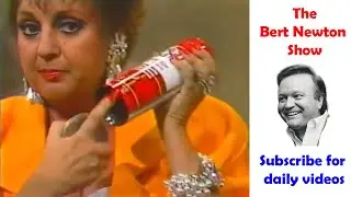 Anne Wills displays Willsy's Whackos on the Bert Newton Show