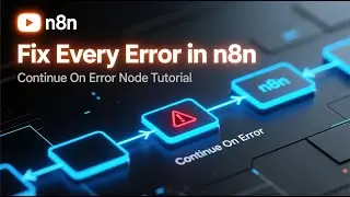 Continue On Error Node in n8n | Stop Workflow Crashes & Automate Smartly