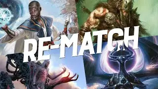 RE-MATCH! Teferi, Garruk, Nicol Bolas, Wrenn and Six | Oathbreaker Gameplay