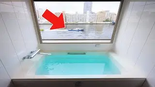 ⛴ Проживали в отеле Riverside Hotel 💤 в Токио🏨 Экологически чистый обновленный отель