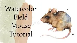 Watercolor Mouse Tutorial for Beginners