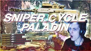 MY BEST CLIP ON BO4!! (Paladin Sniper Cycle)