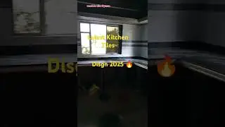 Latest Kitchen Tiles Disgn 2025 🔥🔥#tiles #kitchentiles #kitchen #floortiles #bathroomtiles #shorts
