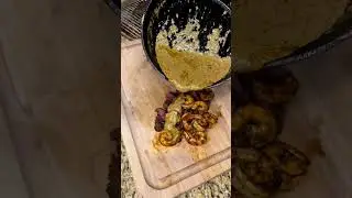 Surf and Turf 🥩🍤 #shorts #steak #shrimp #food