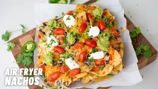 Cheesy Air Fryer Nachos in JUST 10 Minutes 🤯