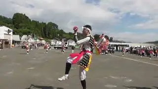 2025船越諏訪神社例大祭３ 山の内手踊り 山の内剣舞 荒神大神楽