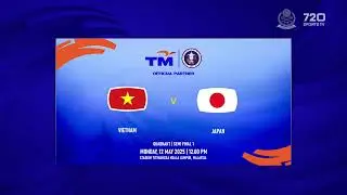 Vietnam vs Japan | Semi Final 1 Quadrant ASTAF Sepaktakraw Asian Cup Kuala Lumpur 2025 - Day 3