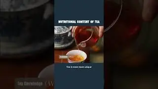 Nutritional Components of Tea Anti Aging Is Just One Among Many#TeaKnowledge