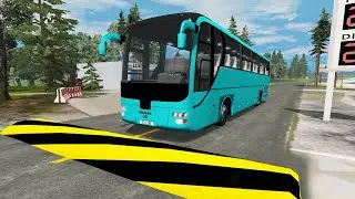 Cars vs Massive Speed Bumps #34 - BeamNG Drive