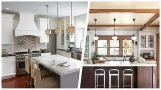 75 Kitchen With Glass-front Cabinets And White Cabinets Design Ideas You'll Love 🟡