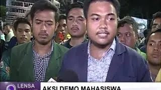 Demo BEM SI Sambut Pemerintahan Baru Jokowi - Ma'ruf