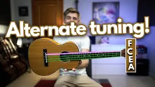 Beautiful ALTERNATE TUNING on Tenor UKULELE!