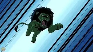 Beast Boy Transforms into a Lion for 5 Minutes