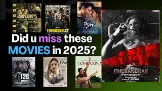 Did u MISS these MOVIES in 2025?#movies  #2025 #dhurandhar #haq #yamigautam #thunderbolts #marvel