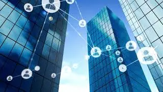 Network with user icon | Technology network footage | Free Stock Footage