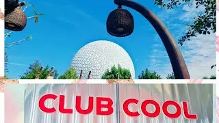 EPCOT - Club Cool - trying the flavours - Beverly