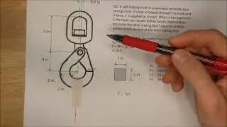 TOUGH Statics Example 1 - MDM PE Exam Prep