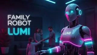 Building Futuristic Robot Lumi - From Laboratory Experiment to Family Home