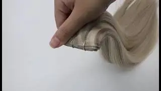 Pu weft/hair weft/remy cuticle human hair vendor no tangle no shedding