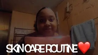 LATE NIGHT )  SKIN CARE ROUTINE EVERY DAY SKIN CARE ROUTINE DAY AND NIGHT HOPE YALL LIKE✨