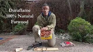 Testing 5 Different Fatwoods - Store Bought vs Personally Harvested. Bushcraft Duraflame Home Depot