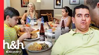 Buddy y su familia prueban nuevos platillos | Cake Boss: Vacaciones en familia | Discovery H&H