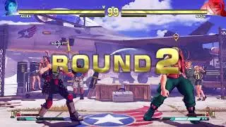 STREET FIGHTER V Akira vs Nash