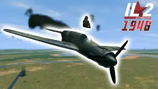 IL-2 Sturmovik 1946 Heavy AA fire [Fights, crashes, fails compilation]