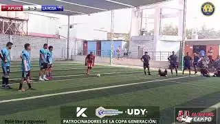 🏆 COPA GENERACI&Oacute;N  ➡️ ELIMINATORIAS  ⚽ APURE 🆚 LA ROSA ⚽ 🏟️  JULIO C TELLO 🎥🎙️ AL RAS DEL CAMPO