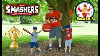 UNBOXING Zuru Smashers - Smash The Ball & Collect 'Em All  Giant Pi&ntilde;ata!