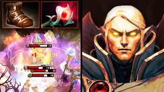 INVOKER vs TINY MID | POWER TREADS + ORCHID BUILD | Dota 2 Invoker