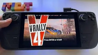 V-Rally 4 - Steam Deck gameplay - Steam OS