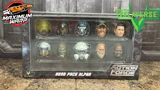 Valaverse Action Force HEAD PACK ALPHA review