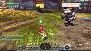 Dragon nest : Barbarian Trick Circle Swing 2 Skill Combo