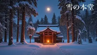 雪の本堂 ✴︎The Snowy Main Hall✴︎ 静かなBGM